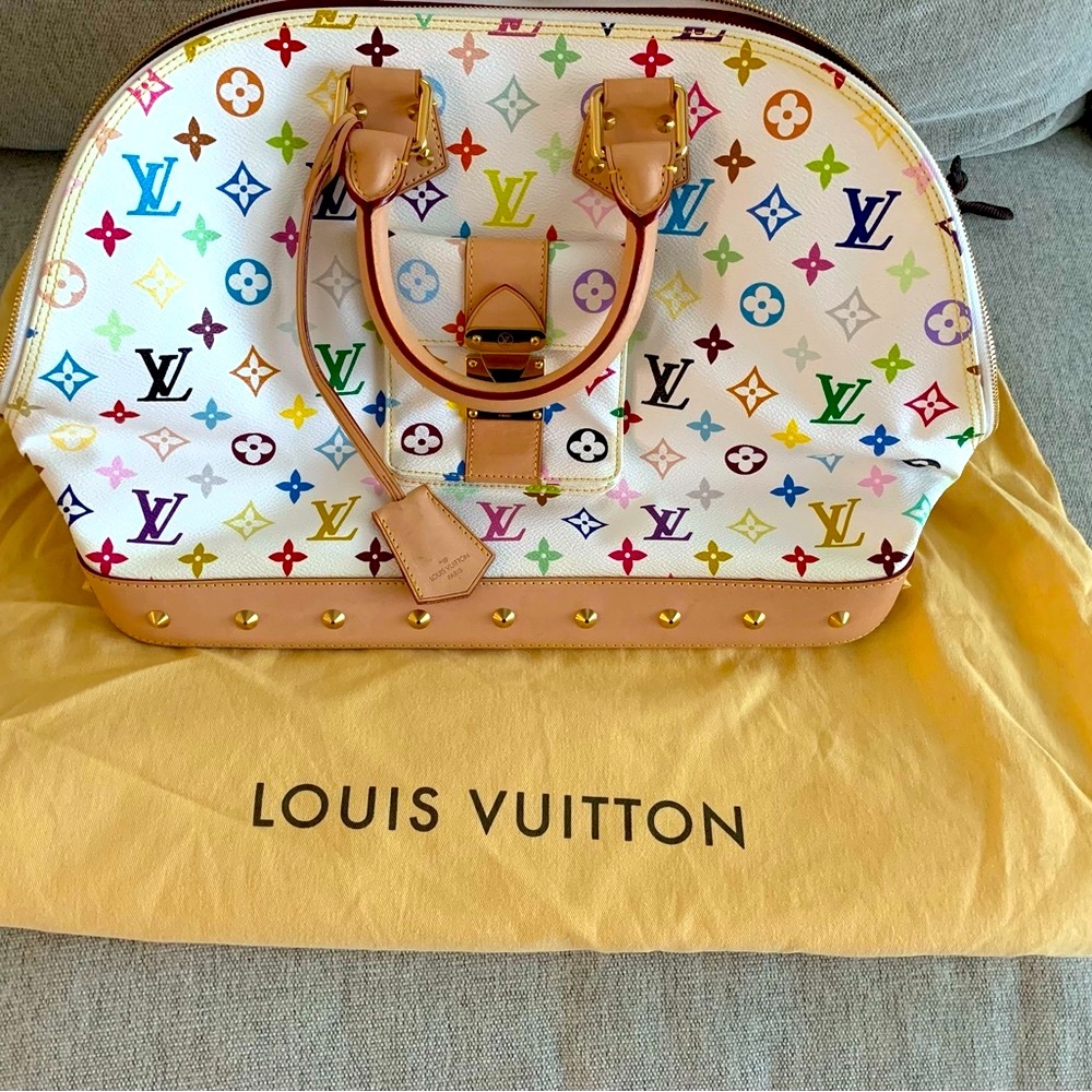 Rare GM SIZE Louis Vuitton Alma